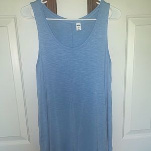 Blue tank top